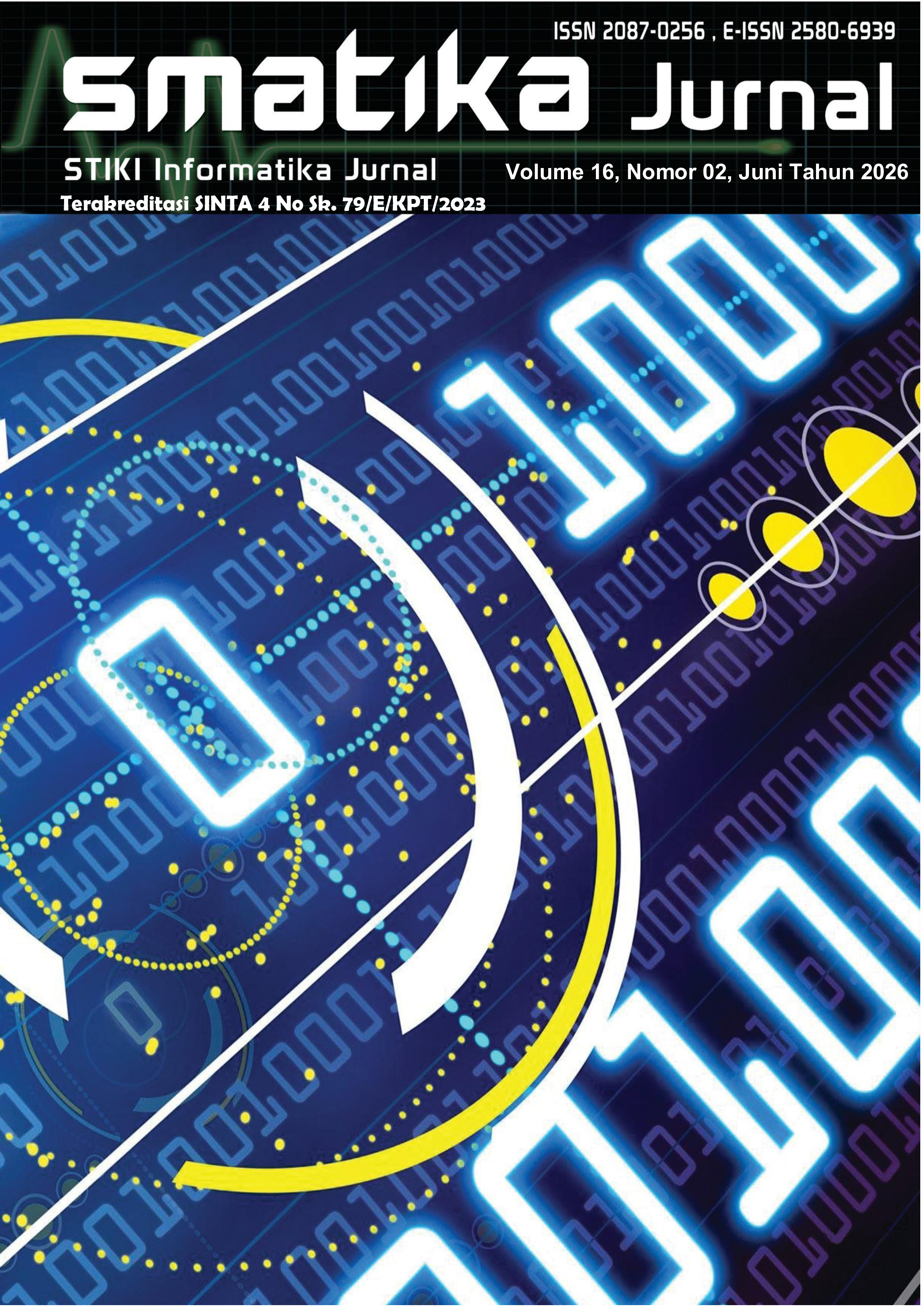 					View Vol. 16 No. 02 (2026): SMATIKA Jurnal : STIKI Informatika Jurnal
				